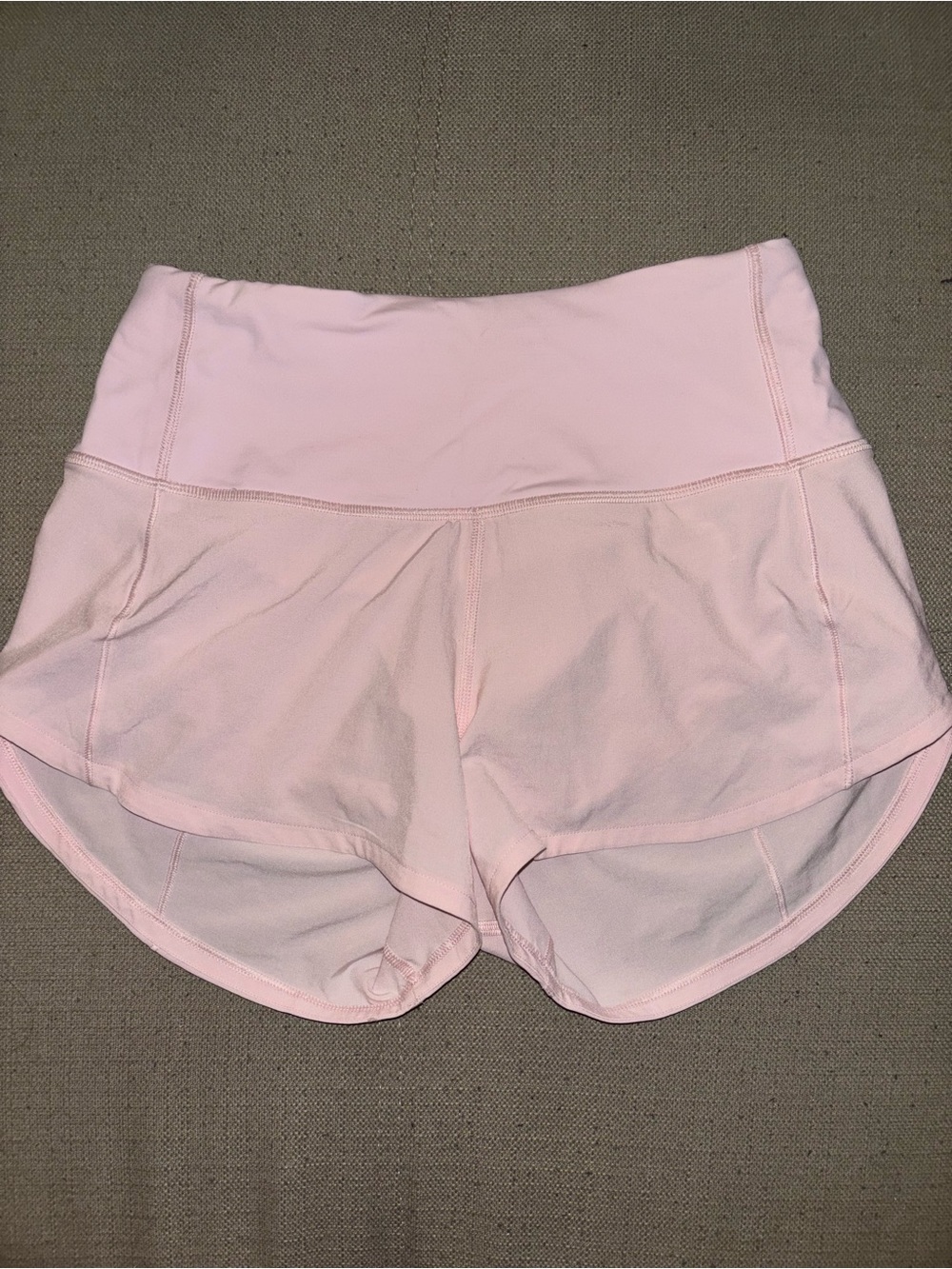 lululemon athletica Light Pink Athletic Shorts